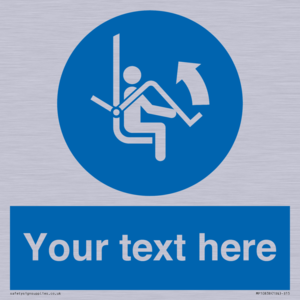 Custom Mandatory: Open safety bar of chairlift